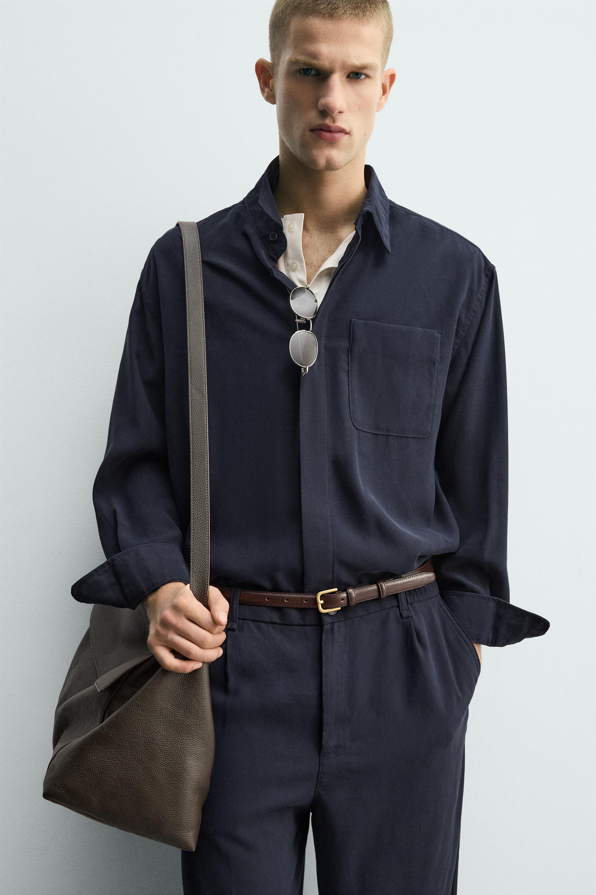 CHEMISE FLUIDE RELAXED FIT